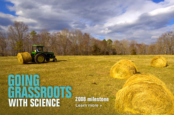 Going grassroots with science