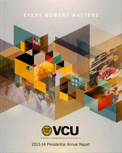 Cover of 2013-14 Presidential Annual Report