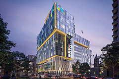 Architectural rendering of the new Children's Hospital of Richmond.